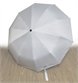 מטריה-מתקפלת--TS-54-2לבנה