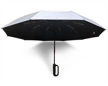 מטריה מתקפלת  TS-54 לבנה